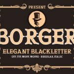 Borger Font - Featured Image