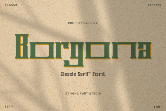 Borgona Font - Featured Image
