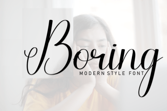 Boring Font - Featured Image