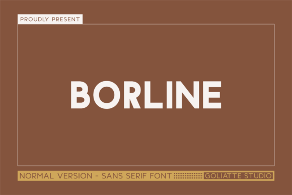 Borline Font - Featured Image
