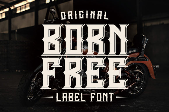 Born Free Font - Featured Image