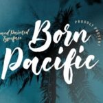 Born Pacific Font - Featured Image