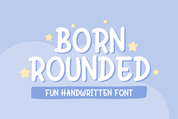 Born Rounded Font - Featured Image