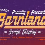 Borndland Font - Featured Image