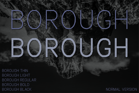Borough Font - Featured Image