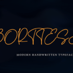 Borttesa Font - Featured Image
