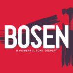 Bosen Font - Featured Image