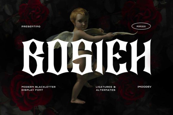 Bosieh Font - Featured Image