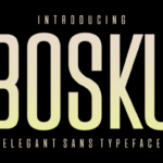 Bosku Font - Featured Image