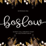 Boslow Font - Featured Image