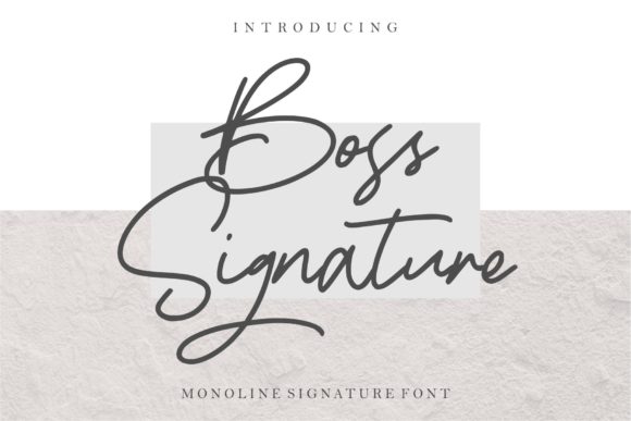Boss Font - Featured Image