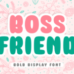 Boss Friend Font - Featured Image