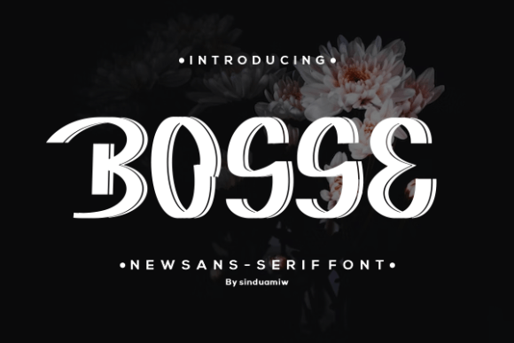 Bosse Font - Featured Image