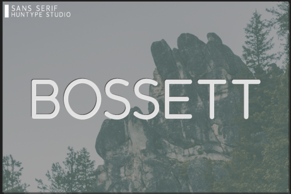 Bossett Font - Featured Image
