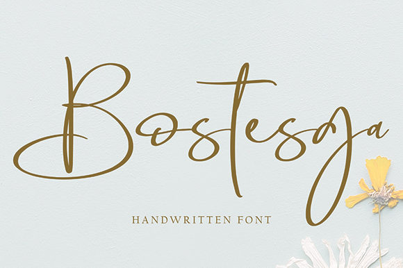 Bostesga Font - Featured Image