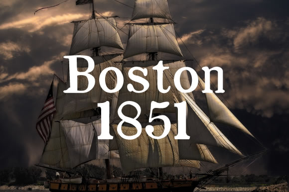 Boston 1851 Font - Featured Image