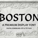 Boston Font - Featured Image