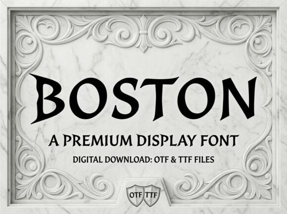 Boston Font - Featured Image