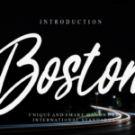 Boston Font - Featured Image