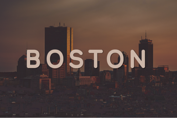 Boston Font - Featured Image