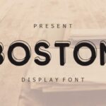 Boston Font - Featured Image