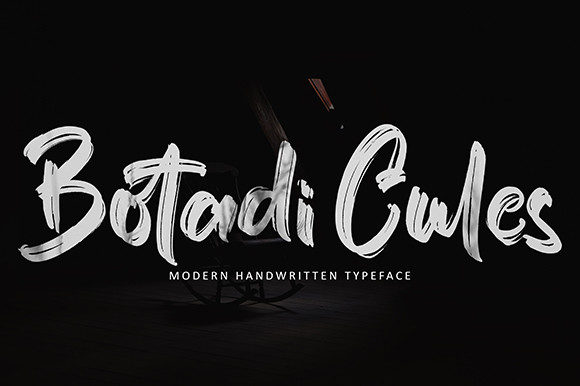 Botadi Cules Font - Featured Image