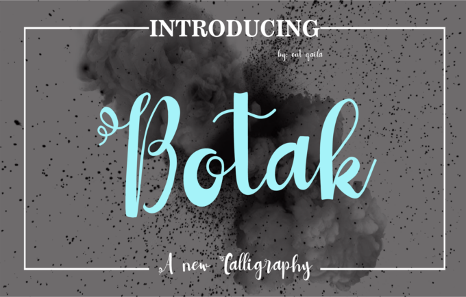 Botak Font - Featured Image