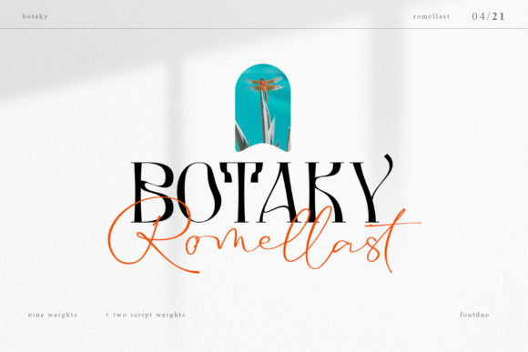 Botaky Romellast Font - Featured Image