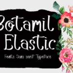 Botamil Elastic Font - Featured Image