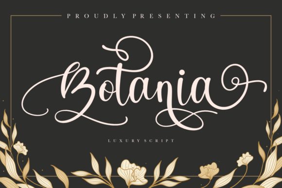 Botania Font - Featured Image