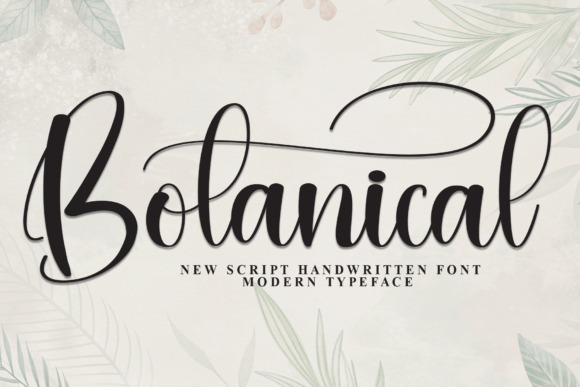 Botanical Font - Featured Image