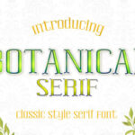 Botanical Font - Featured Image