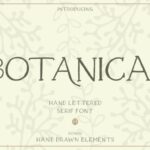 Botanical Font - Featured Image