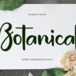 Botanical Font - Featured Image