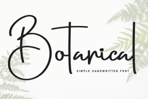 Botanical Font - Featured Image