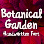 Botanical Garden Font - Featured Image