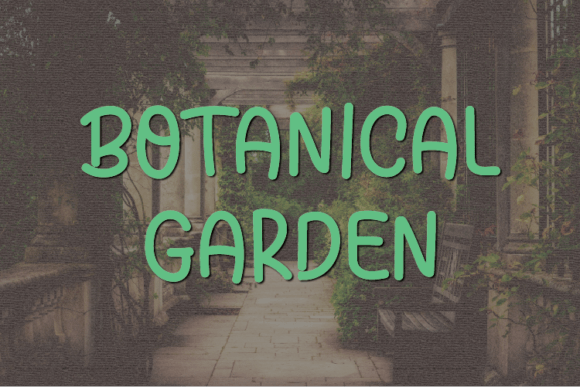 Botanical Garden Font - Featured Image