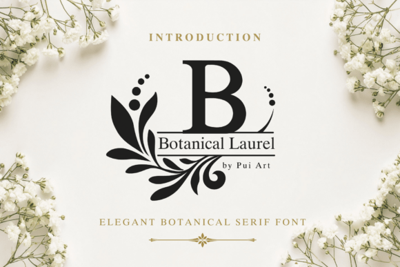 Botanical Laurel Font - Featured Image