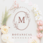 Botanical Monogram Font - Featured Image