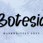 Botesia Font - Featured Image