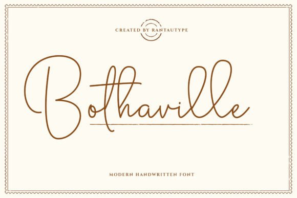 Bothaville Font - Featured Image