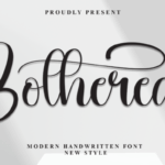 Bothered Font - Featured Image