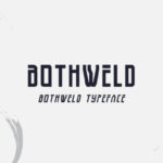 Bothweld Font - Featured Image