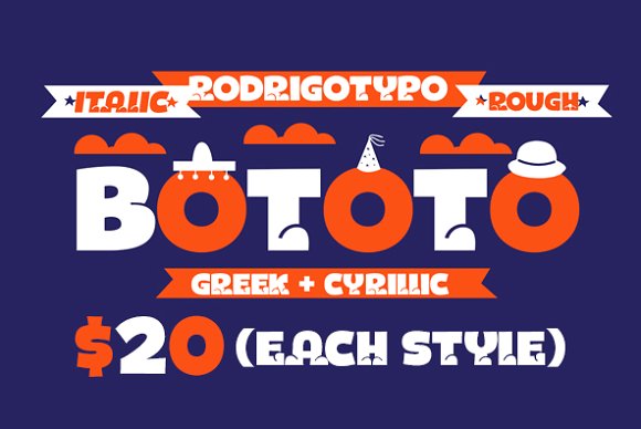 Bototo Font - Featured Image