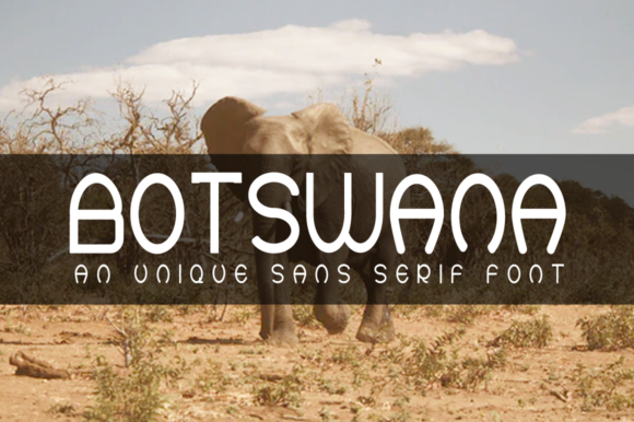 Botswana Font - Featured Image