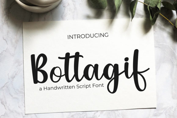 Bottagif Font - Featured Image