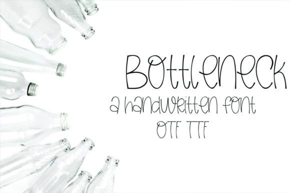 Bottleneck Font - Featured Image