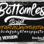 Bottomless Script Font - Featured Image
