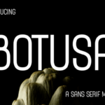 Botusa Font - Featured Image