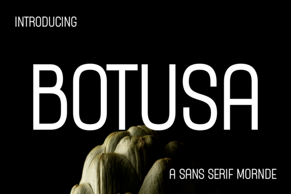 Botusa Font - Featured Image